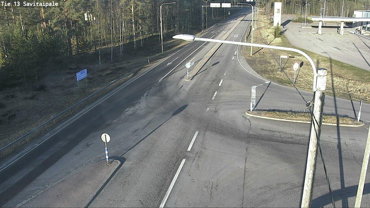 Weather Camera Image Väg 13 Savitaipale, Savitaipale, Etelä-Karjala