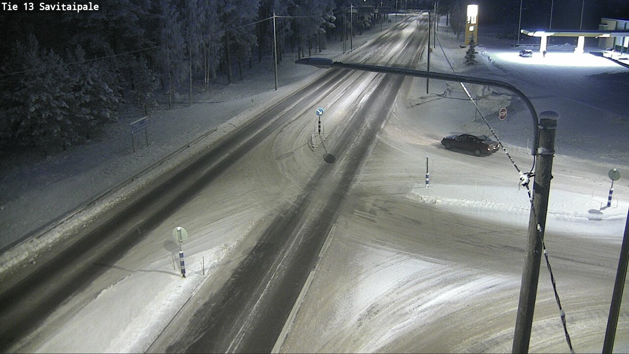 Weather Camera Image Väg 13 Savitaipale, Savitaipale, Etelä-Karjala