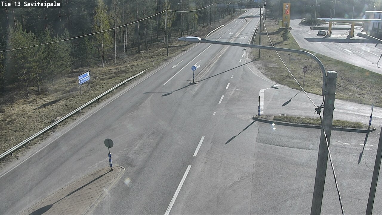 Weather Camera Image Väg 13 Savitaipale, Savitaipale, Etelä-Karjala