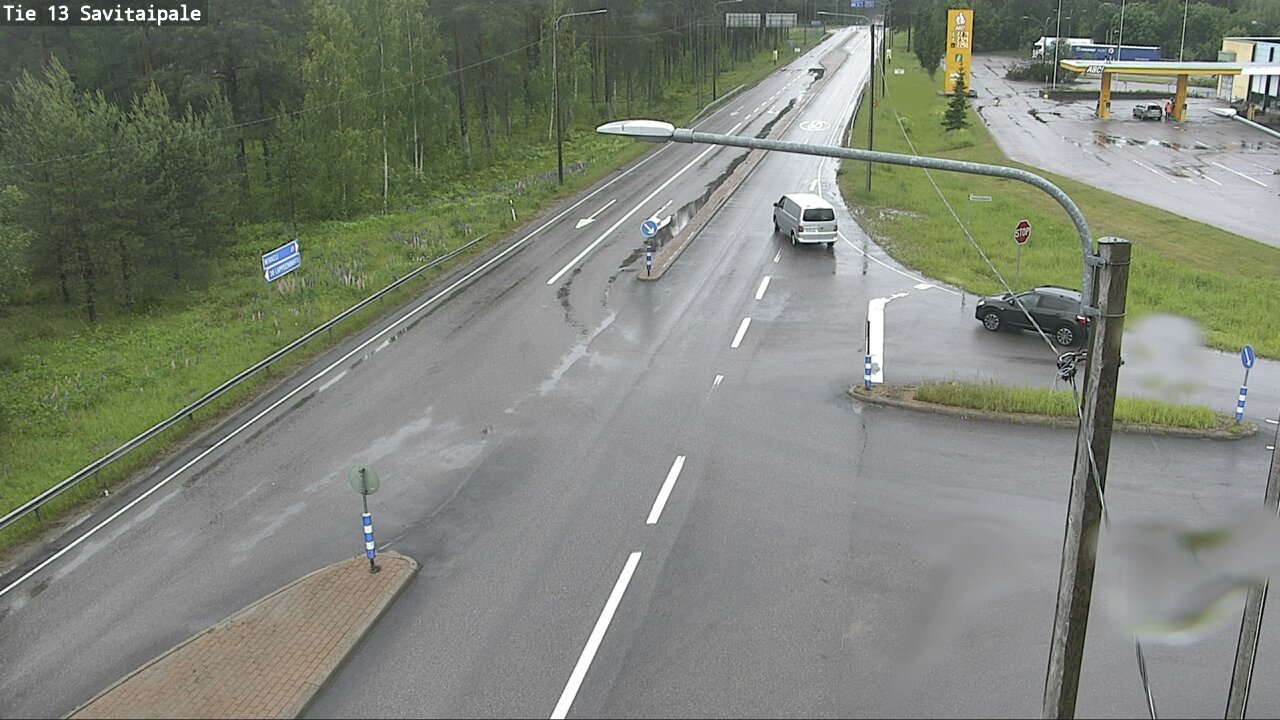 Weather Camera Image Väg 13 Savitaipale, Savitaipale, Etelä-Karjala