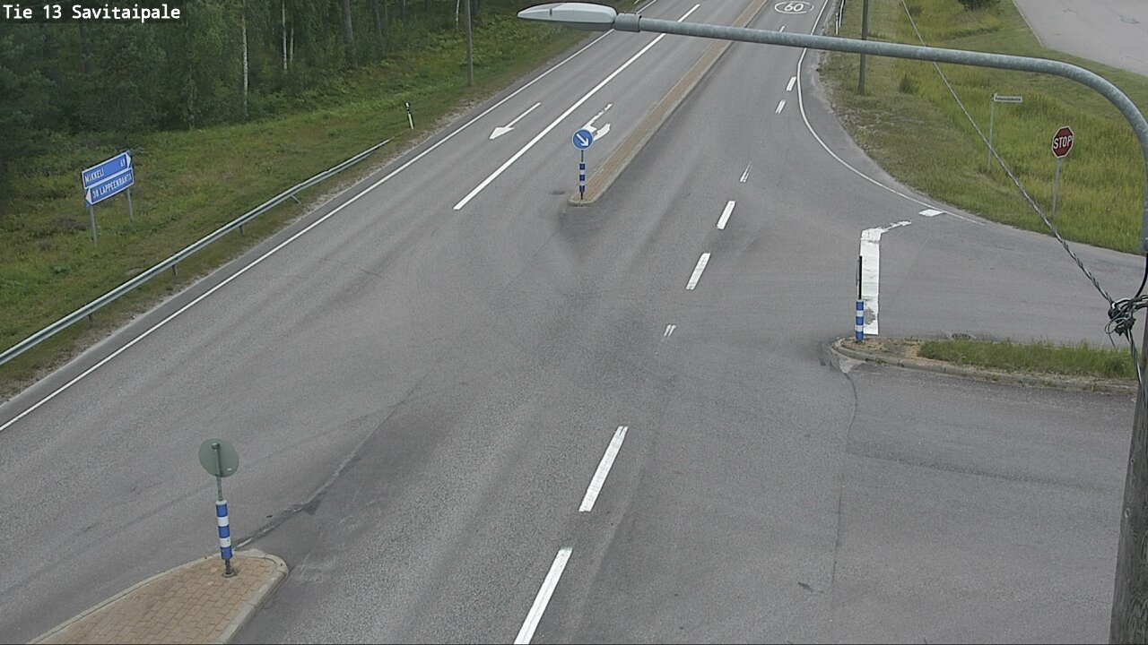 Weather Camera Image Väg 13 Savitaipale, Savitaipale, Etelä-Karjala