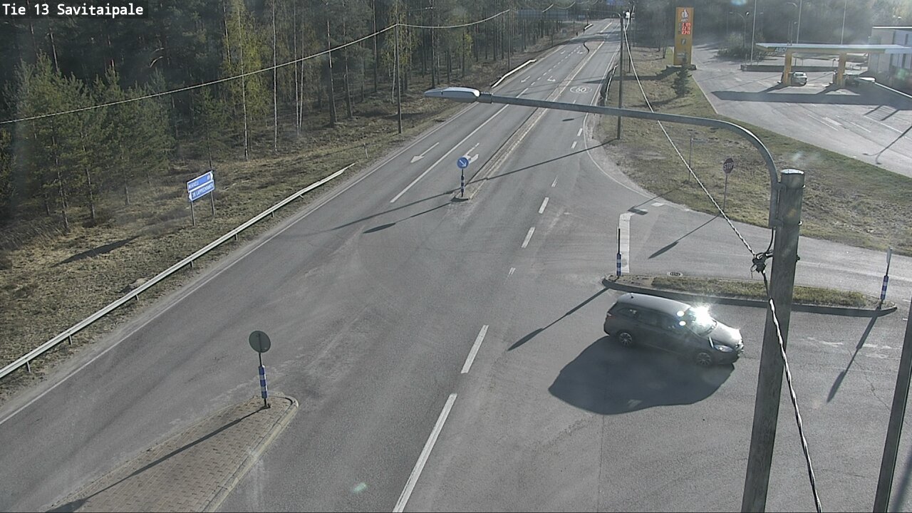 Weather Camera Image Väg 13 Savitaipale, Savitaipale, Etelä-Karjala
