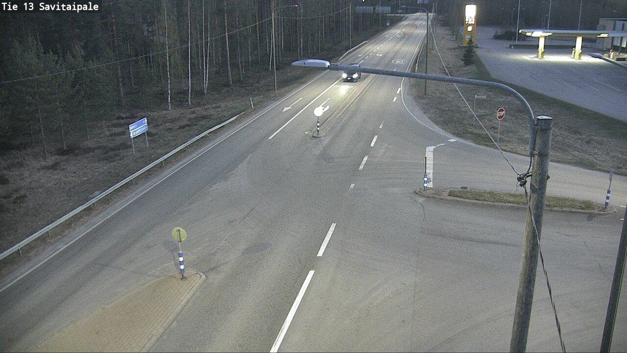 Weather Camera Image Väg 13 Savitaipale, Savitaipale, Etelä-Karjala