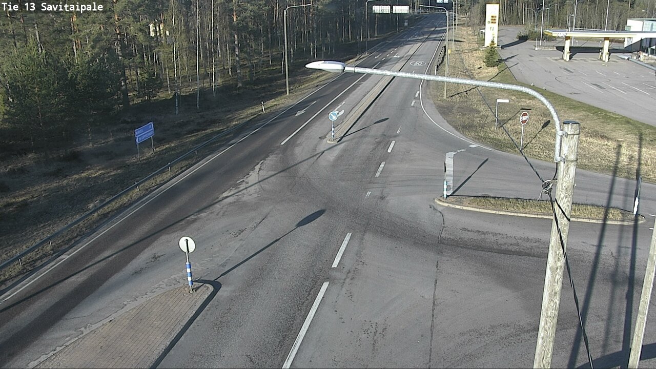 Weather Camera Image Väg 13 Savitaipale, Savitaipale, Etelä-Karjala