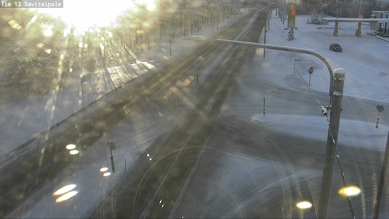 Weather Camera Image Väg 13 Savitaipale, Savitaipale, Etelä-Karjala