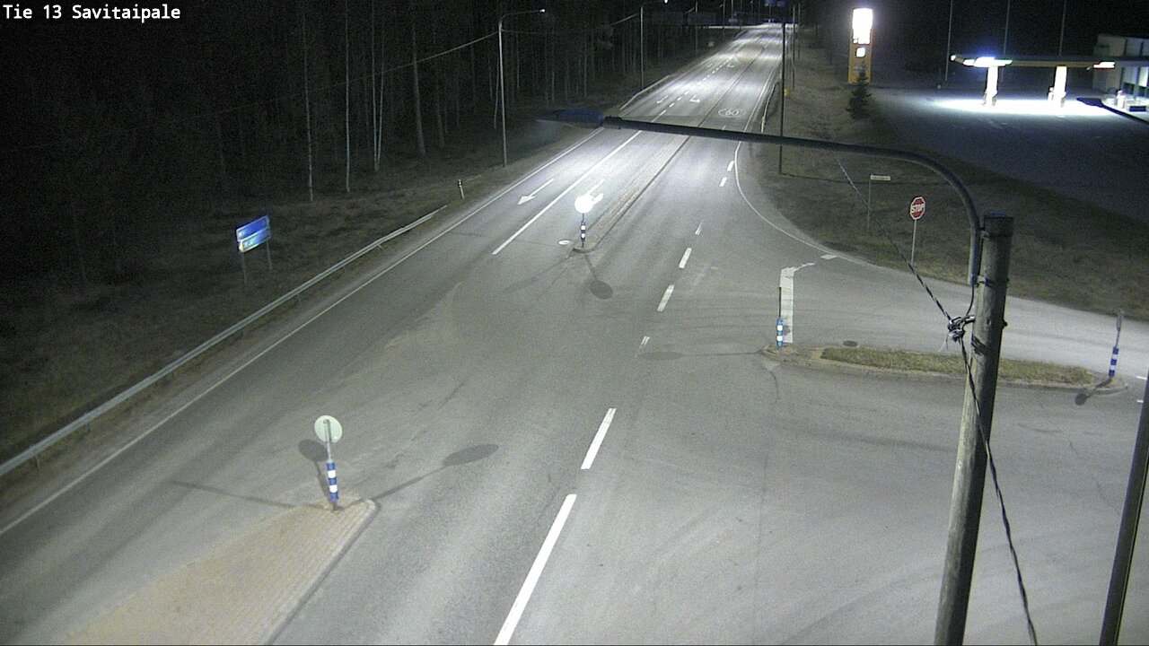 Weather Camera Image Väg 13 Savitaipale, Savitaipale, Etelä-Karjala