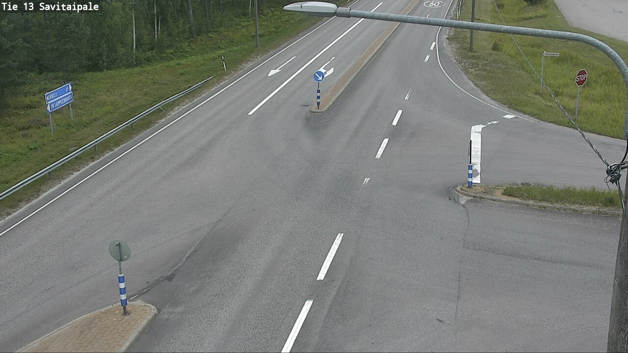 Weather Camera Image Väg 13 Savitaipale, Savitaipale, Etelä-Karjala