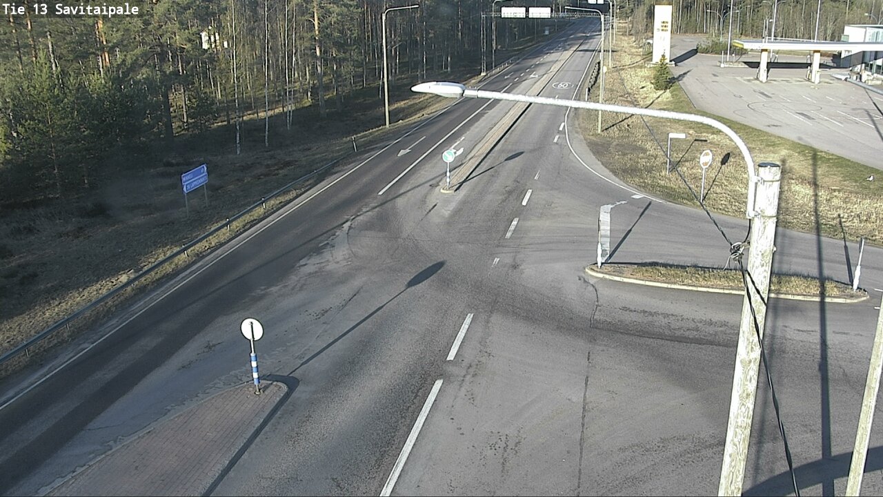 Weather Camera Image Väg 13 Savitaipale, Savitaipale, Etelä-Karjala