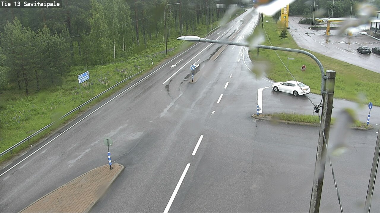 Weather Camera Image Väg 13 Savitaipale, Savitaipale, Etelä-Karjala