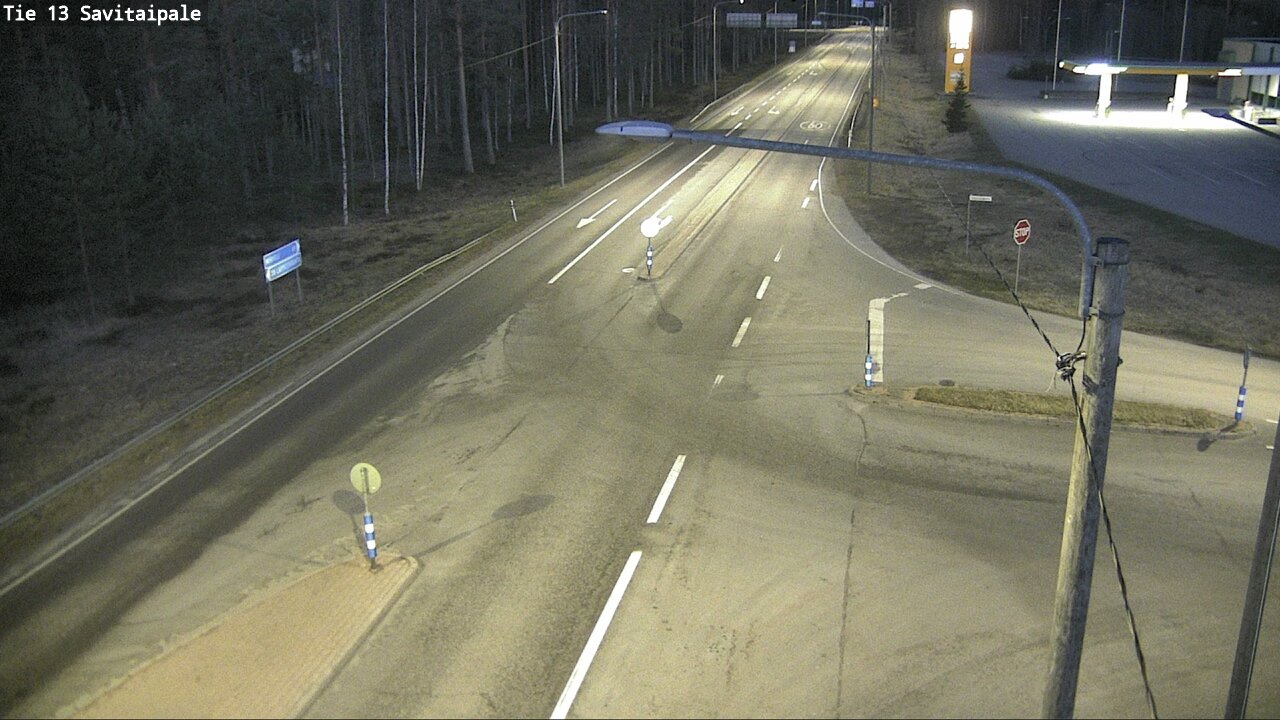 Weather Camera Image Väg 13 Savitaipale, Savitaipale, Etelä-Karjala