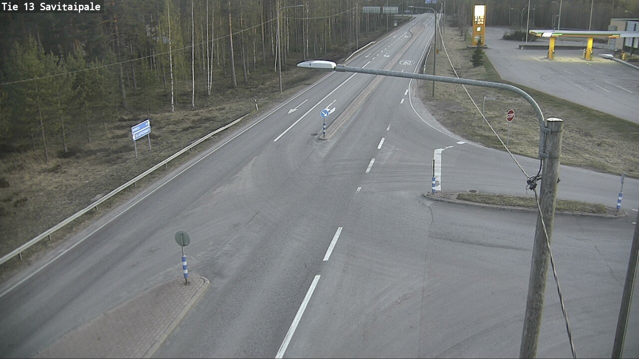 Weather Camera Image Väg 13 Savitaipale, Savitaipale, Etelä-Karjala