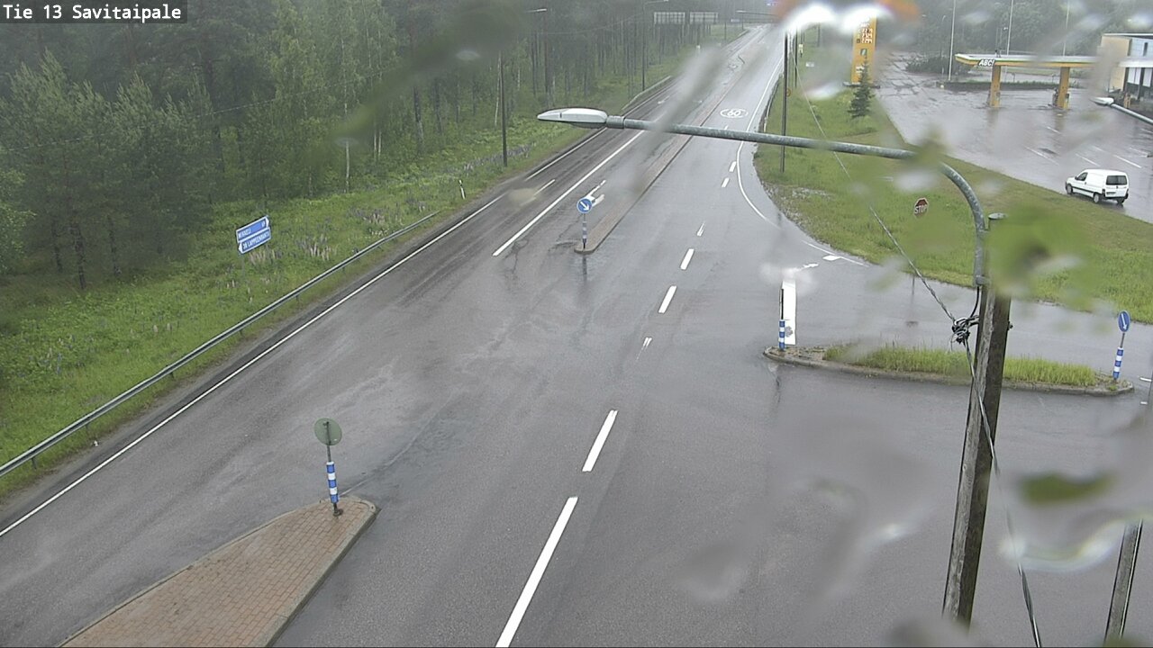Weather Camera Image Väg 13 Savitaipale, Savitaipale, Etelä-Karjala