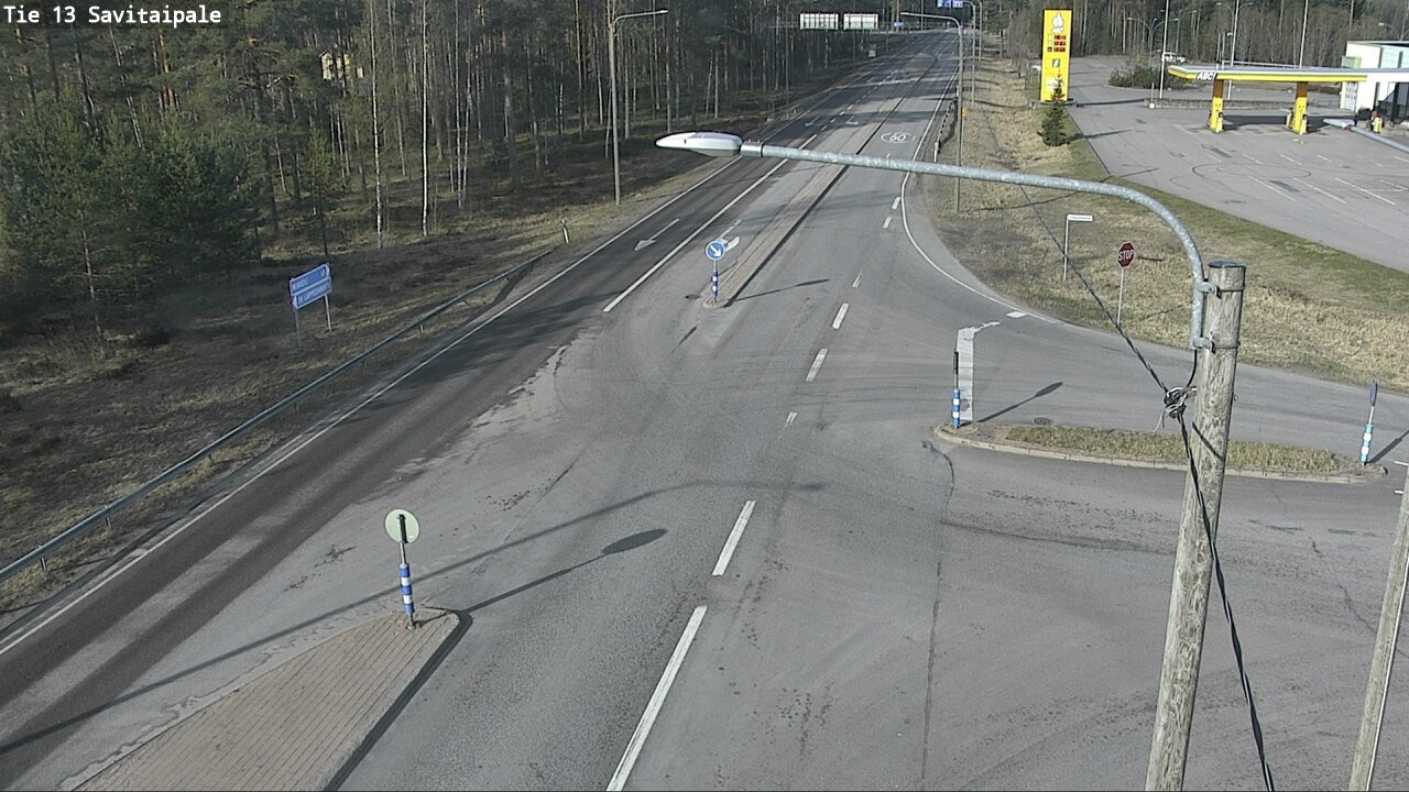 Weather Camera Image Väg 13 Savitaipale, Savitaipale, Etelä-Karjala
