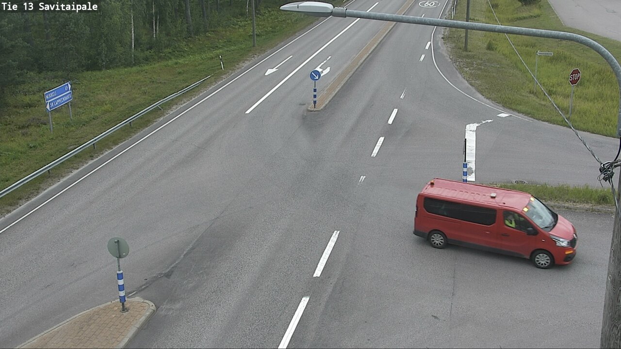 Weather Camera Image Väg 13 Savitaipale, Savitaipale, Etelä-Karjala