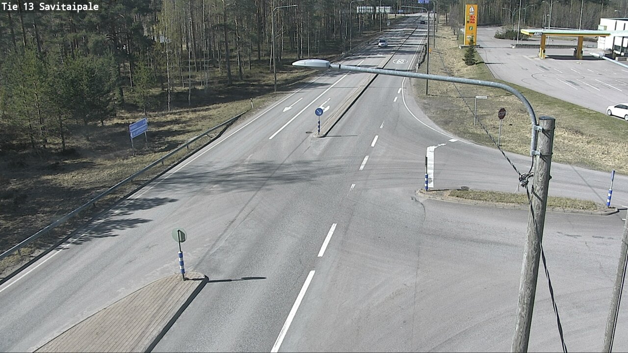 Weather Camera Image Väg 13 Savitaipale, Savitaipale, Etelä-Karjala