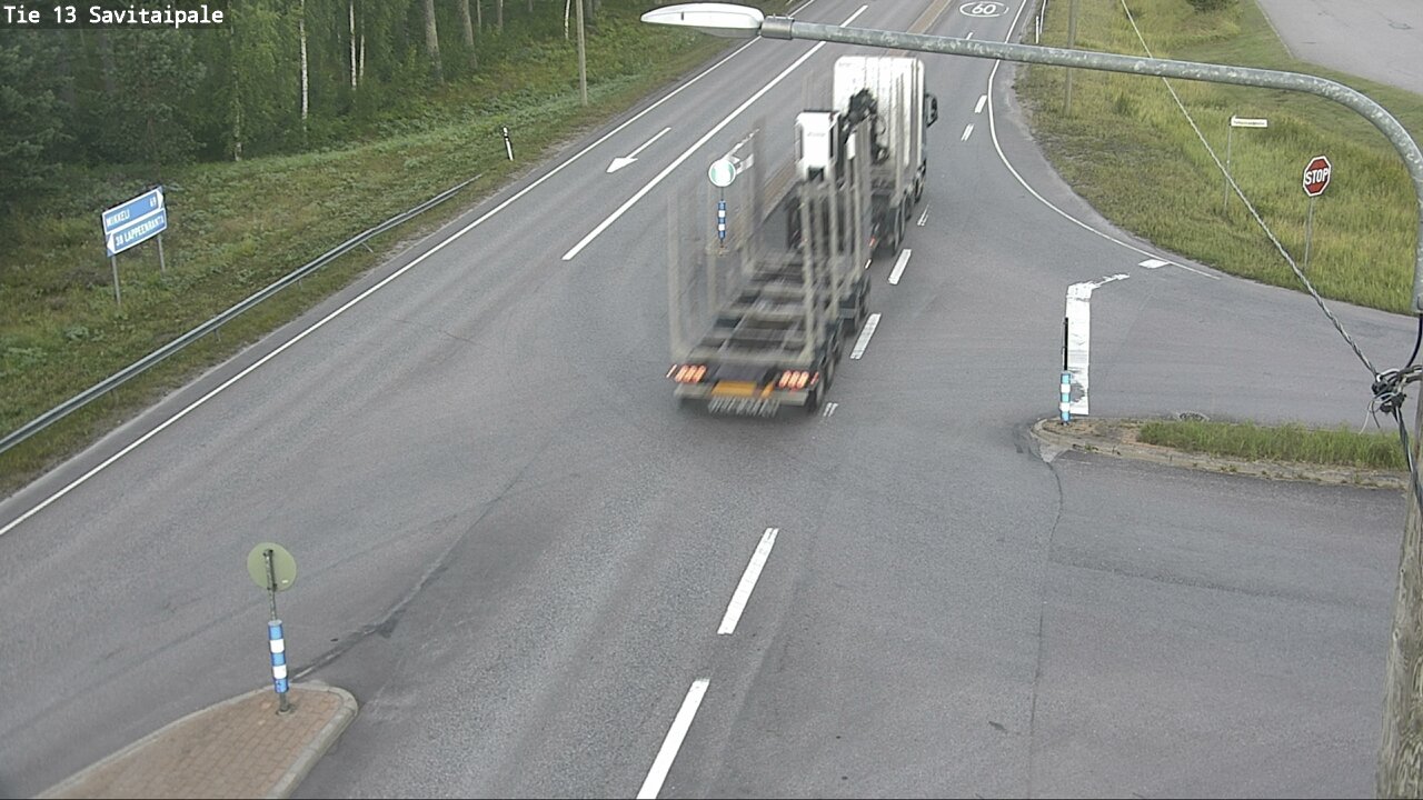 Weather Camera Image Road 13 Savitaipale, Savitaipale, Etelä-Karjala