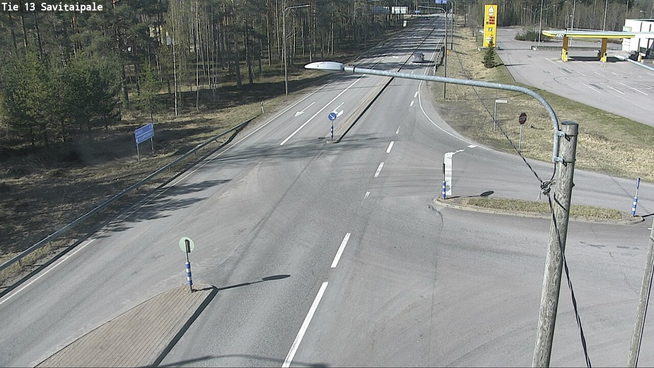 Weather Camera Image Väg 13 Savitaipale, Savitaipale, Etelä-Karjala