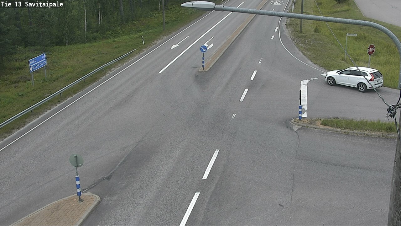 Weather Camera Image Väg 13 Savitaipale, Savitaipale, Etelä-Karjala