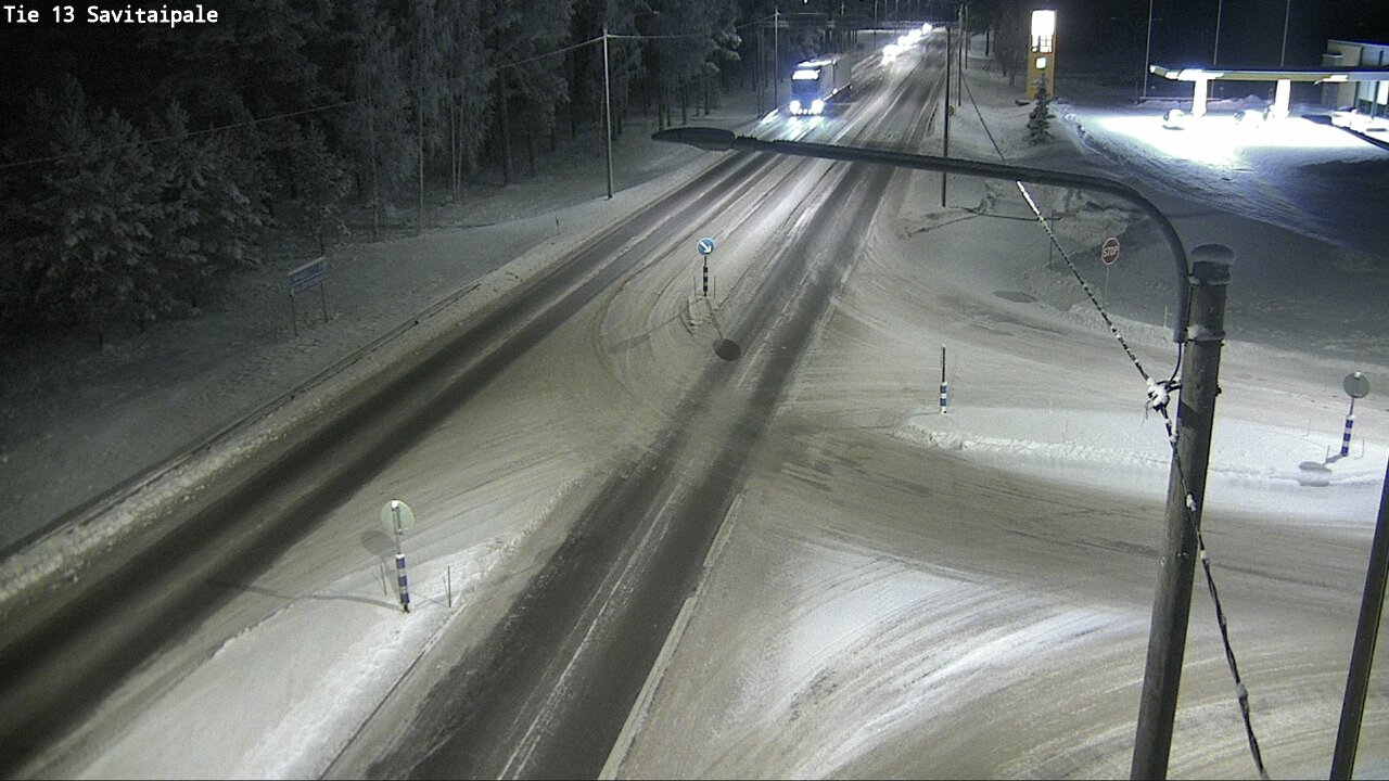 Weather Camera Image Väg 13 Savitaipale, Savitaipale, Etelä-Karjala