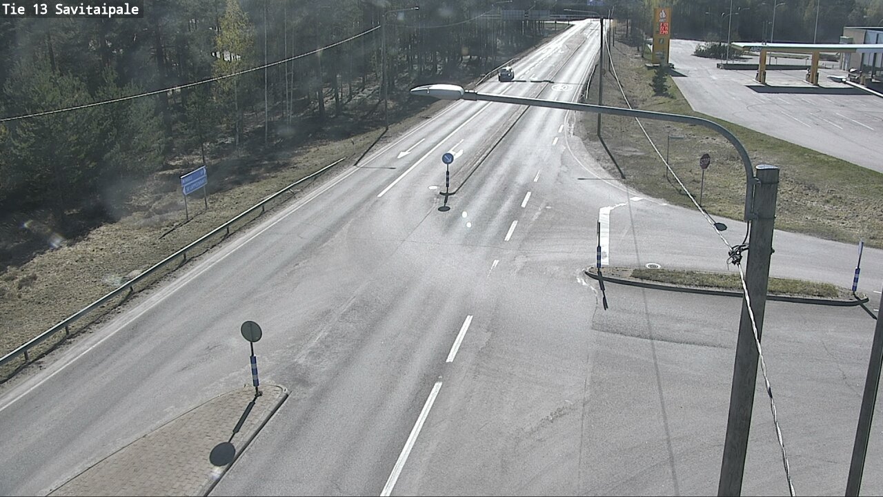 Weather Camera Image Väg 13 Savitaipale, Savitaipale, Etelä-Karjala