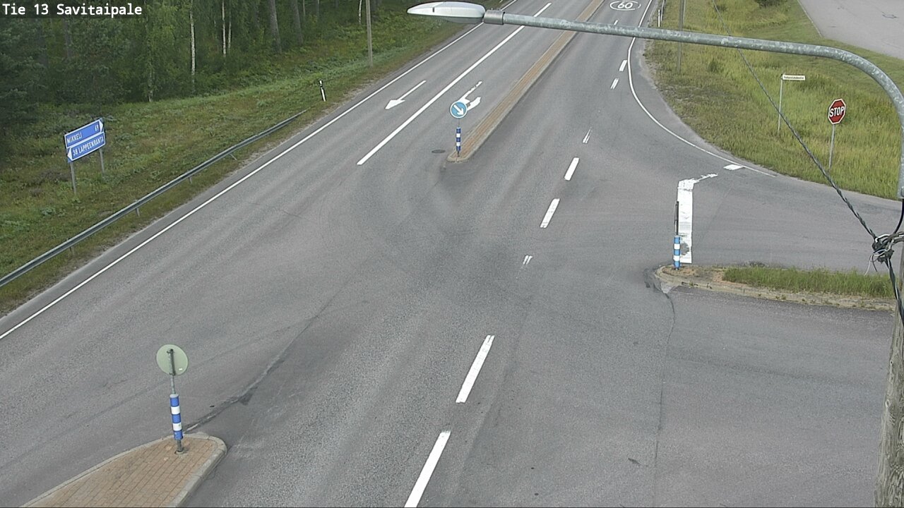 Weather Camera Image Road 13 Savitaipale, Savitaipale, Etelä-Karjala