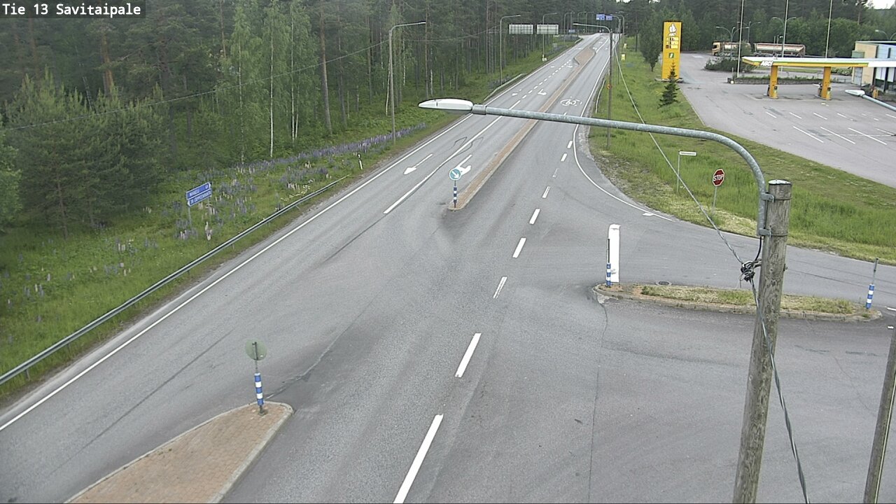 Weather Camera Image Road 13 Savitaipale, Savitaipale, Etelä-Karjala