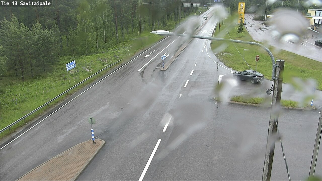 Weather Camera Image Väg 13 Savitaipale, Savitaipale, Etelä-Karjala