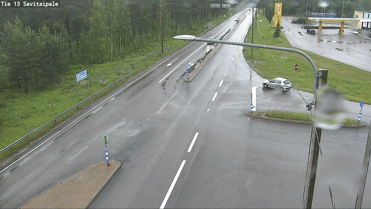 Weather Camera Image Väg 13 Savitaipale, Savitaipale, Etelä-Karjala