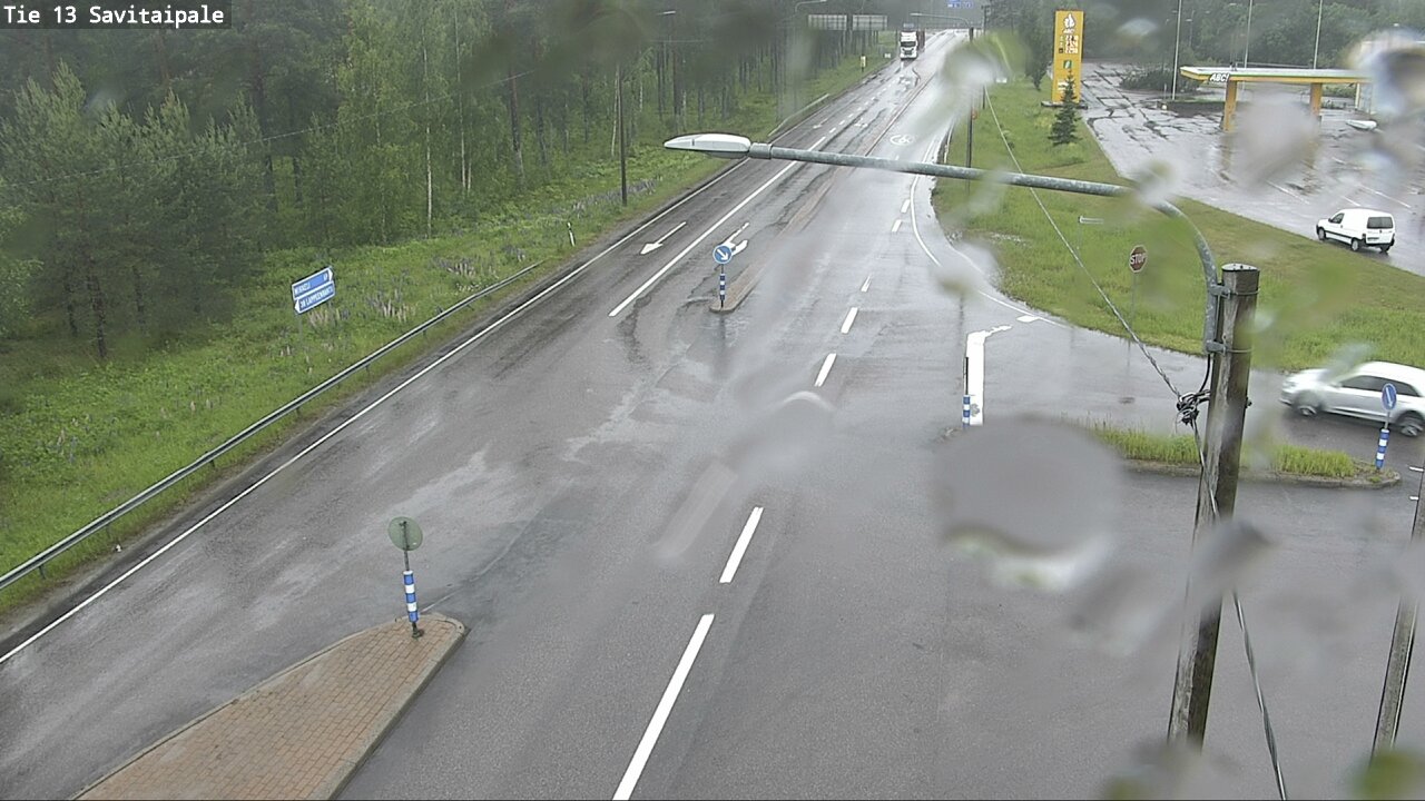 Weather Camera Image Väg 13 Savitaipale, Savitaipale, Etelä-Karjala