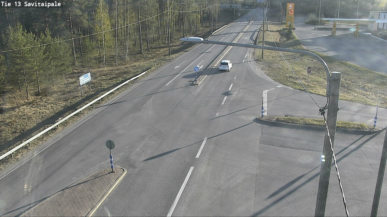 Weather Camera Image Väg 13 Savitaipale, Savitaipale, Etelä-Karjala