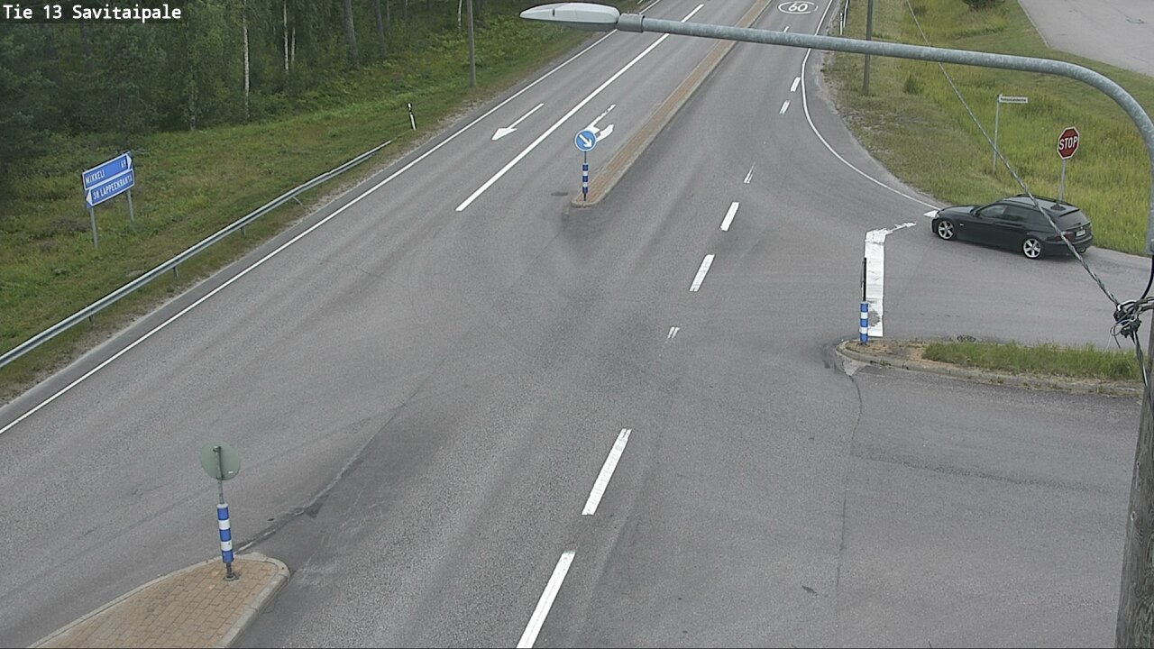 Weather Camera Image Väg 13 Savitaipale, Savitaipale, Etelä-Karjala