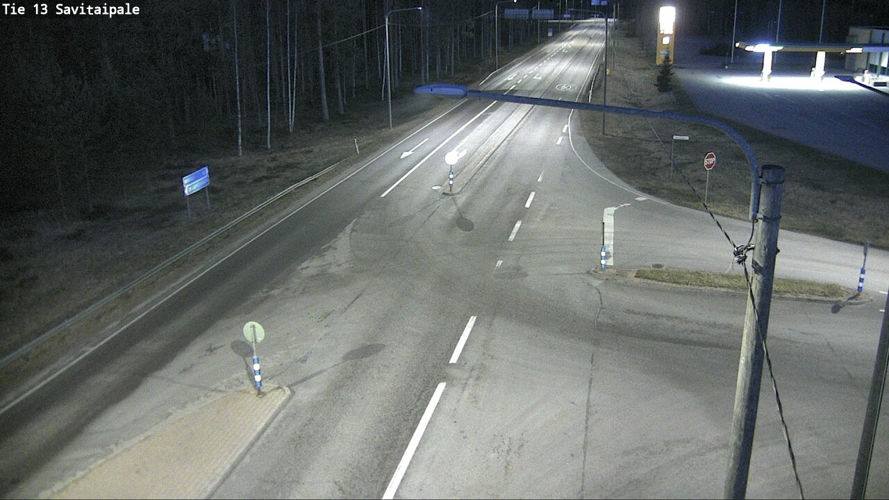 Weather Camera Image Väg 13 Savitaipale, Savitaipale, Etelä-Karjala