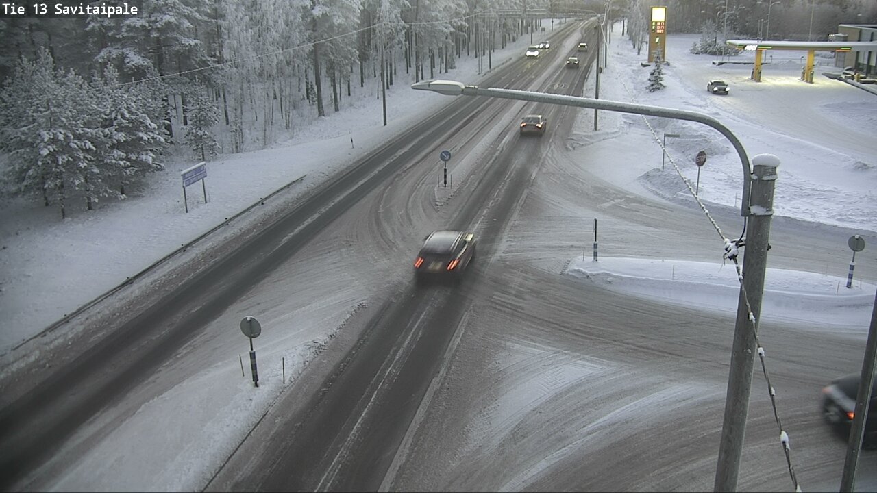 Weather Camera Image Väg 13 Savitaipale, Savitaipale, Etelä-Karjala