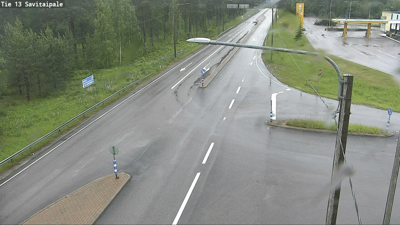 Weather Camera Image Väg 13 Savitaipale, Savitaipale, Etelä-Karjala