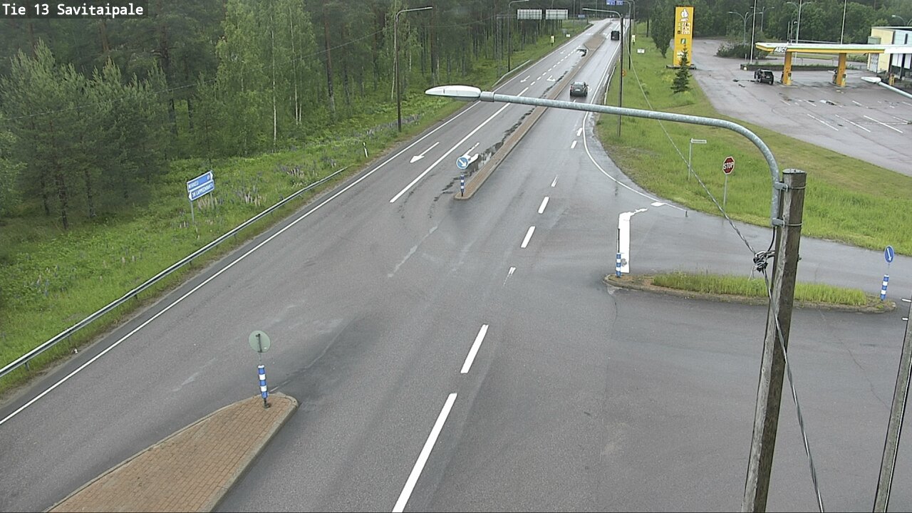 Weather Camera Image Väg 13 Savitaipale, Savitaipale, Etelä-Karjala