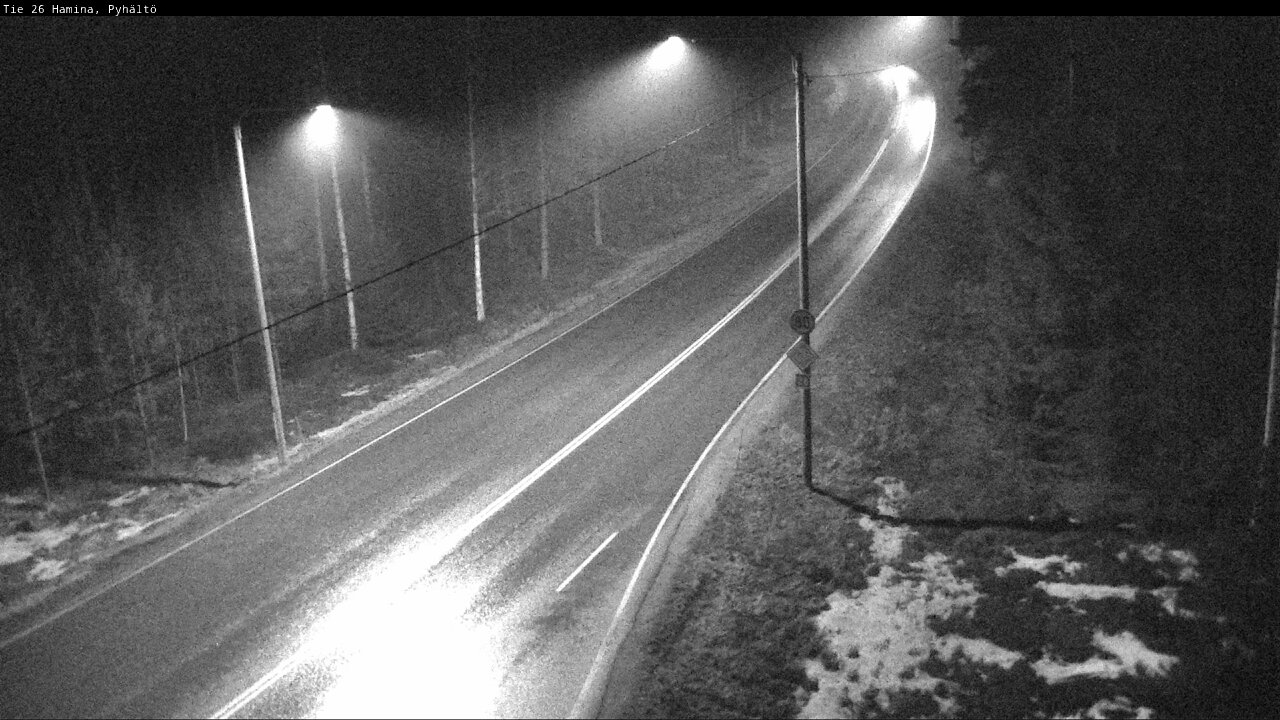 Kelikamerat Kuva Tie 26 Hamina, Pyhältö, Hamina, Kymenlaakso