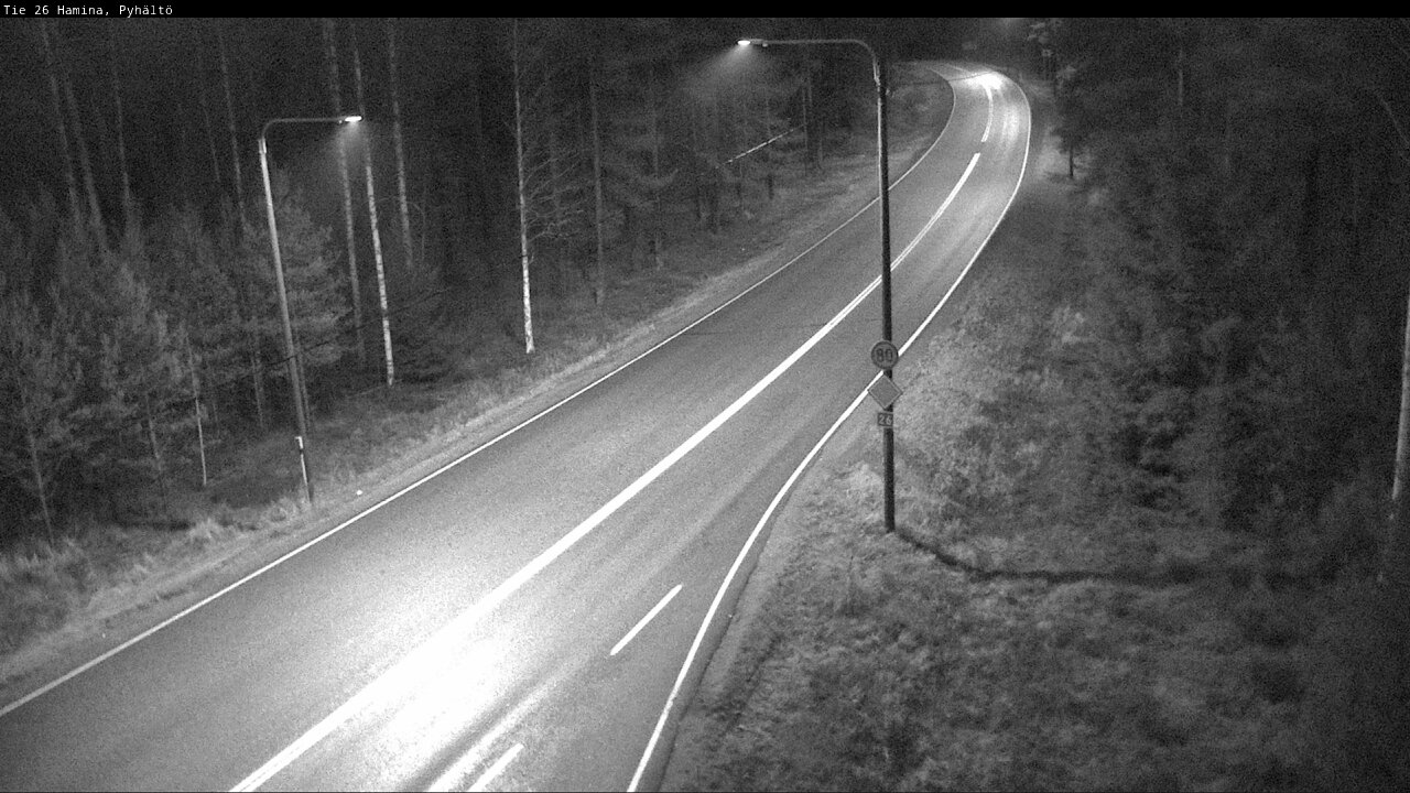 Kelikamerat Kuva Tie 26 Hamina, Pyhältö, Hamina, Kymenlaakso