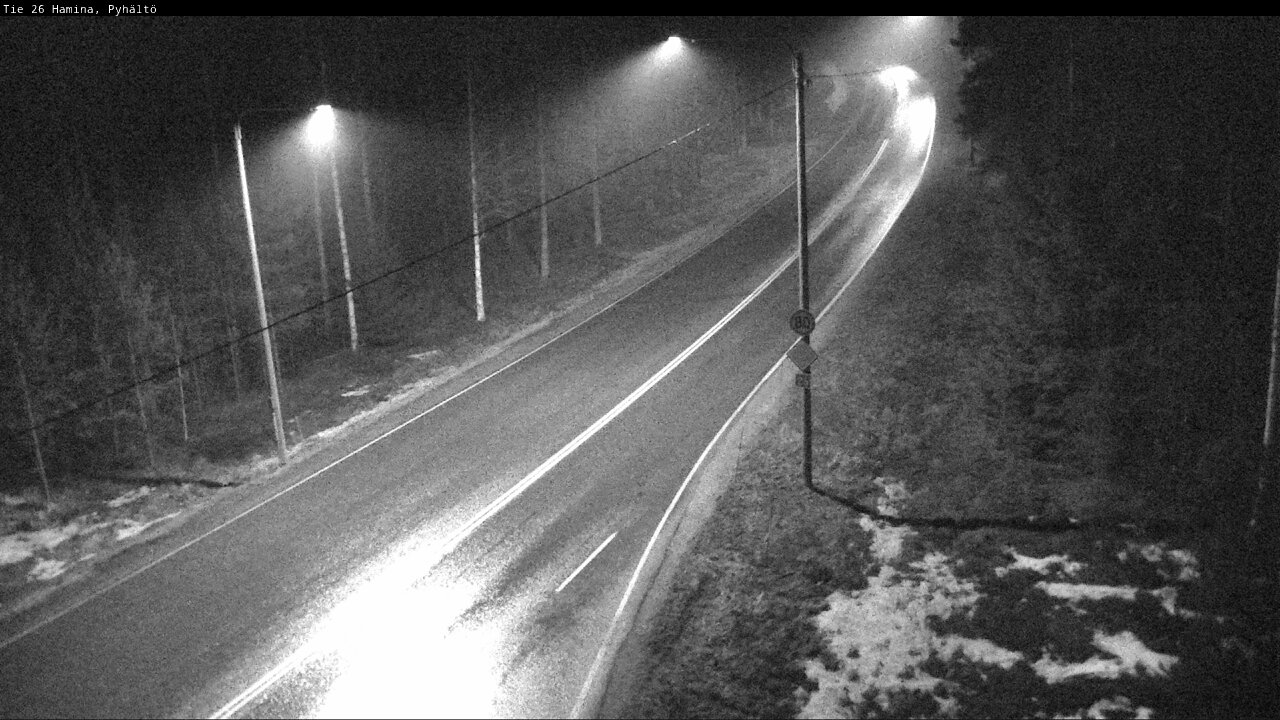 Kelikamerat Kuva Tie 26 Hamina, Pyhältö, Hamina, Kymenlaakso