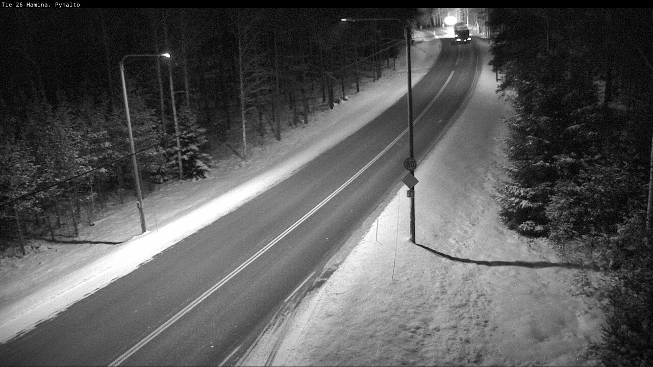 Kelikamerat Kuva Tie 26 Hamina, Pyhältö, Hamina, Kymenlaakso