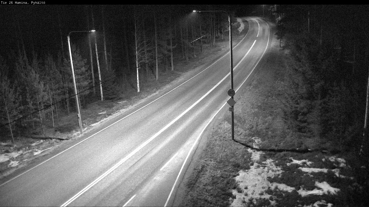 Kelikamerat Kuva Tie 26 Hamina, Pyhältö, Hamina, Kymenlaakso