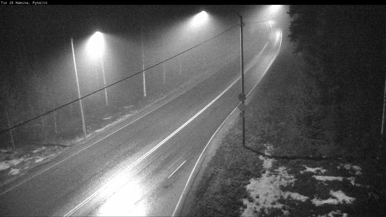 Kelikamerat Kuva Tie 26 Hamina, Pyhältö, Hamina, Kymenlaakso