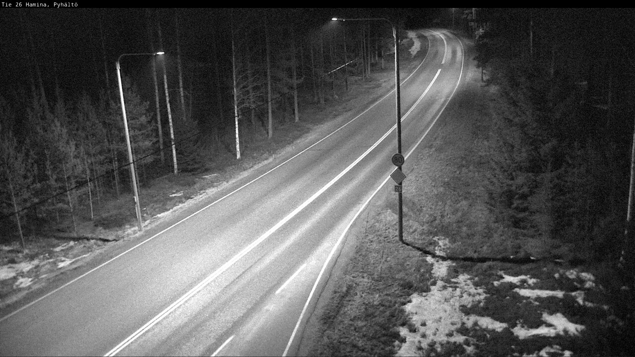 Kelikamerat Kuva Tie 26 Hamina, Pyhältö, Hamina, Kymenlaakso