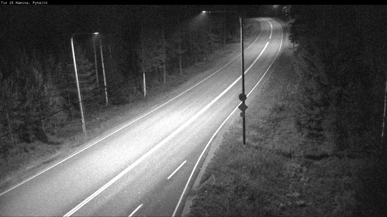 Kelikamerat Kuva Tie 26 Hamina, Pyhältö, Hamina, Kymenlaakso