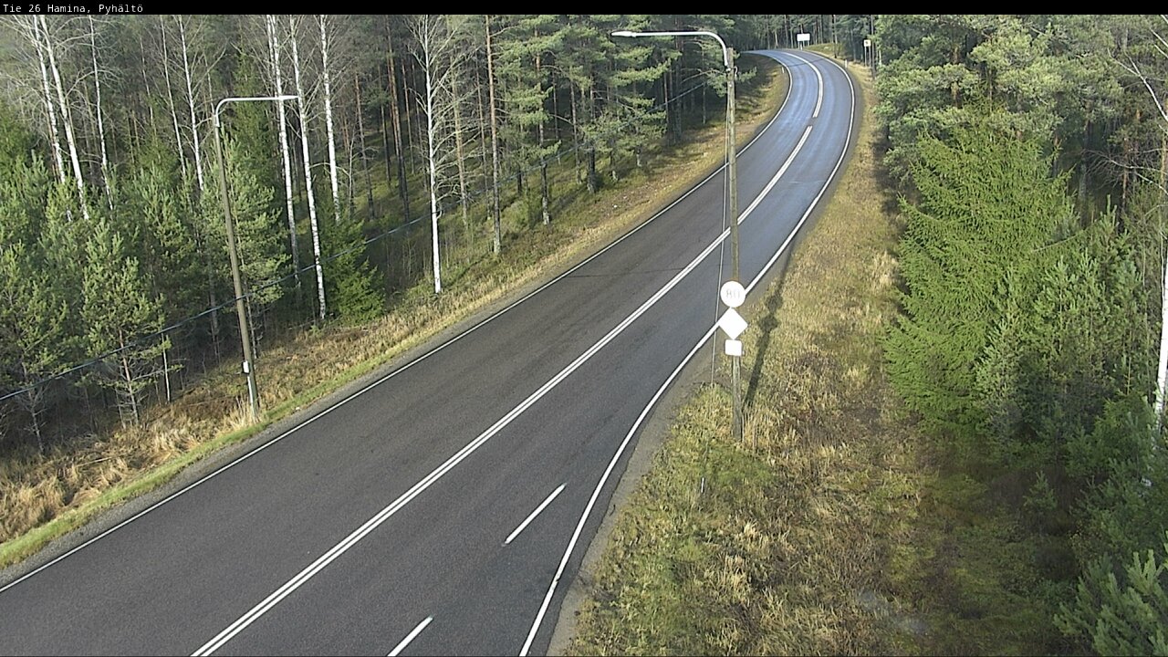 Kelikamerat Kuva Tie 26 Hamina, Pyhältö, Hamina, Kymenlaakso