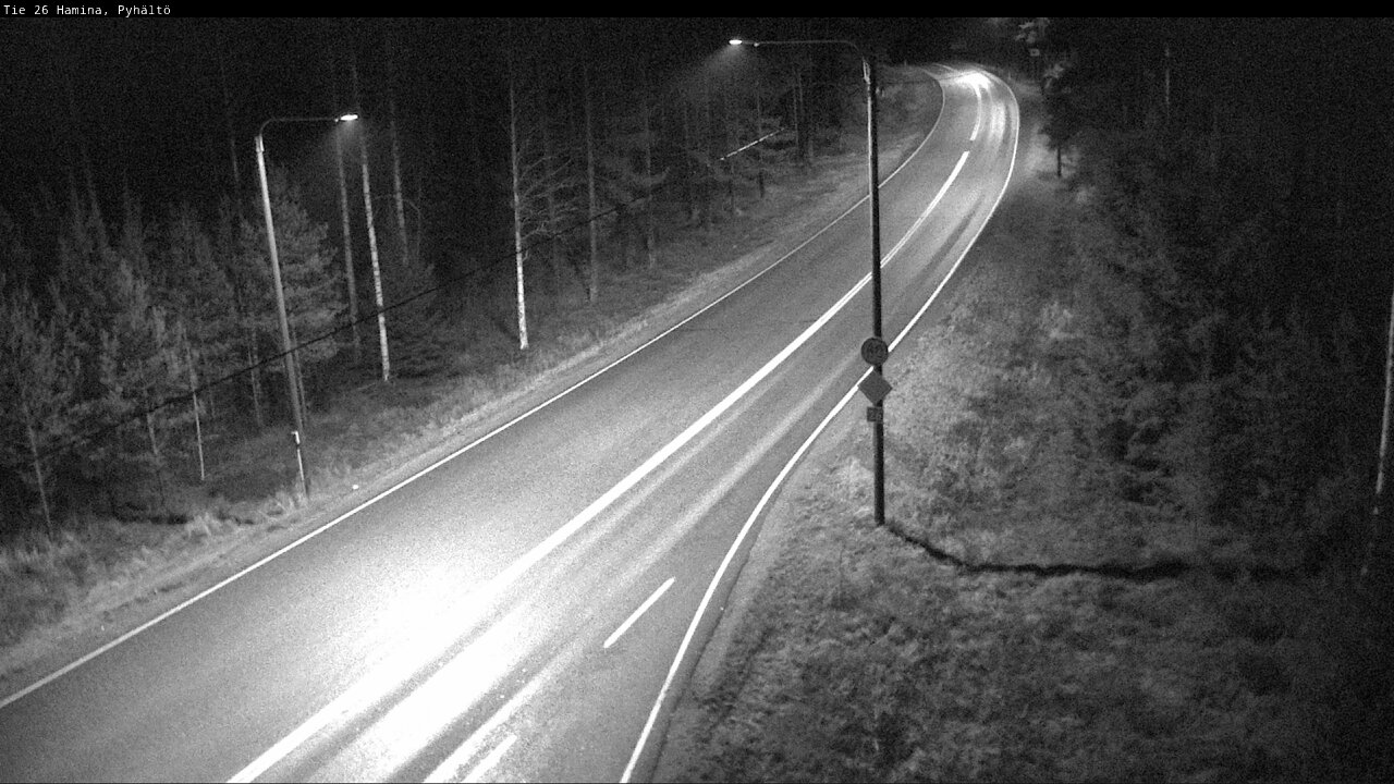 Kelikamerat Kuva Tie 26 Hamina, Pyhältö, Hamina, Kymenlaakso