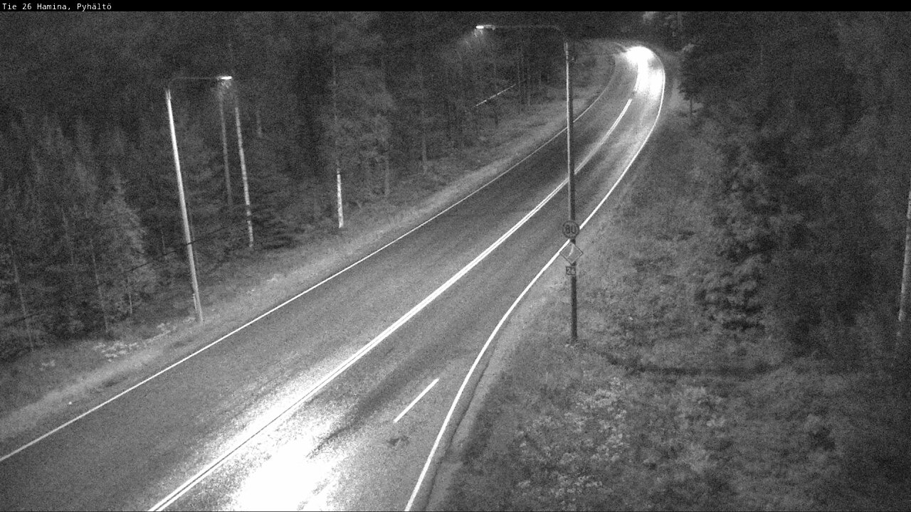 Kelikamerat Kuva Tie 26 Hamina, Pyhältö, Hamina, Kymenlaakso