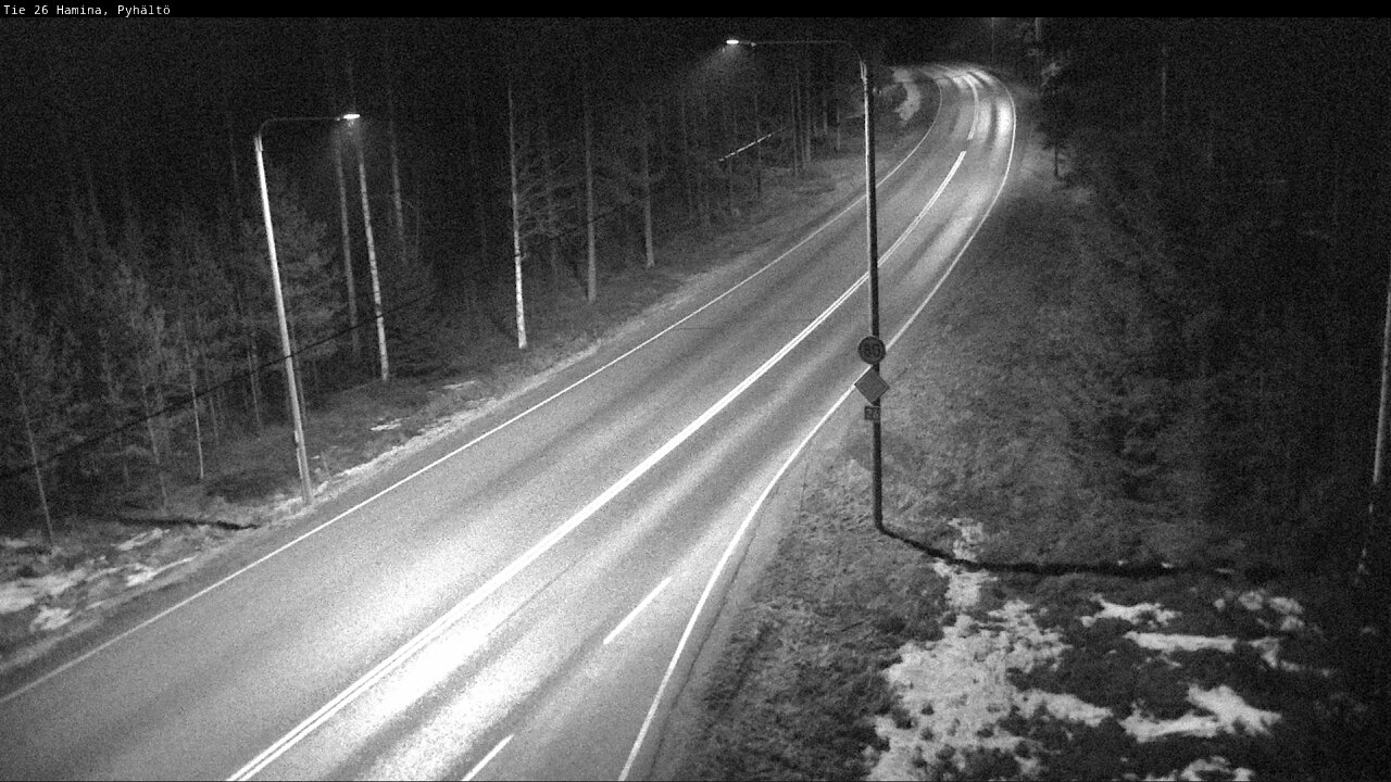 Kelikamerat Kuva Tie 26 Hamina, Pyhältö, Hamina, Kymenlaakso