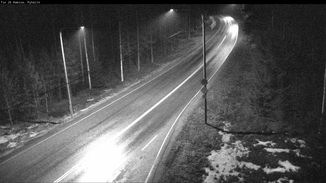 Kelikamerat Kuva Tie 26 Hamina, Pyhältö, Hamina, Kymenlaakso