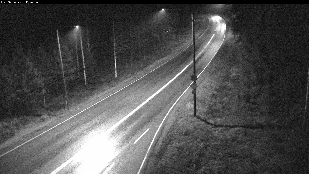 Kelikamerat Kuva Tie 26 Hamina, Pyhältö, Hamina, Kymenlaakso