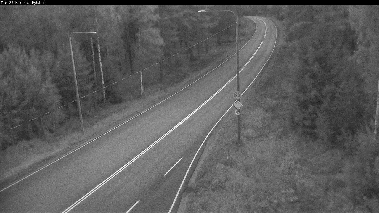 Kelikamerat Kuva Tie 26 Hamina, Pyhältö, Hamina, Kymenlaakso